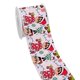 thumbnail image 1 of Cinta de raso de grosgrain estampada con diseño de Bad Bunny de dibujos animados con tema navideño para envolver regalos lazo para el pelo 50 yardas, 1 of 4