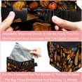 thumbnail image 4 of Thanksgiving Hat Foldable Car Trash Can with Lid, Leak-Proof Mini Trash Can, Car Trash Bin, Trash Can for Car with Hanging Storage Bag, 4 of 6