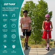 GOTRAX Comet Foldable Electric Scooter for Kids Ages 6-12, 150W Motor, 10 MPH Max Speed, 7 Mile Range,Black