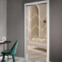 Retro Wood Bamboo Bead Curtain String Door Curtains Beaded Wooden Curtain Fit For Doorway,Living Room
