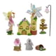 thumbnail image 2 of 7x estatuas de resina accesorios de jardín de hadas figuras en miniatura decoración de casa de muñecas para bonsái Patio porche Patio amigos, 2 of 7