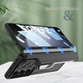 thumbnail image 6 of Tianle Compatible for Samsung Fold 5 Case Cover with Pen Holder, [Front Screen Protector] [Sliding Camera Cover ] Military Grade Anti-Scratch Bumper Case for Samsung Galaxy Fold 5 5G (Elegant Silver), 6 of 6