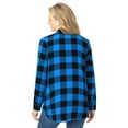 thumbnail image 2 of Woman Within Plus Size Classic Flannel Shirt, 2 of 5