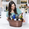 thumbnail image 3 of Cubo para Bebidas BREKX Galvanizado de 15L para Fiestas con Asas, 3 of 9