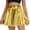 Gold, variant on yillto Womens Mini Skirts Sparkly Party Prom High Waist Pleated A Lined Short Sequin Flared Skater Skirt