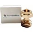 thumbnail image 3 of Volcano Grills Brass Propane Valve Adapter for 1 lb LP Tank – Portable Camping Grill & Stove Connector, Durable Brass Fitting, Compact Outdoor Cooking Accessory, 3 of 3
