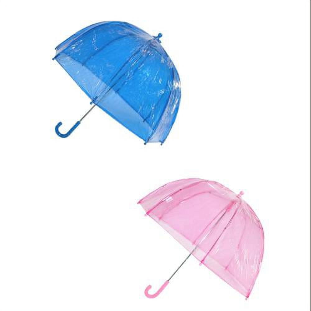 Kids' Clear Bubble Umbrella (Pack of 2), Size: one size