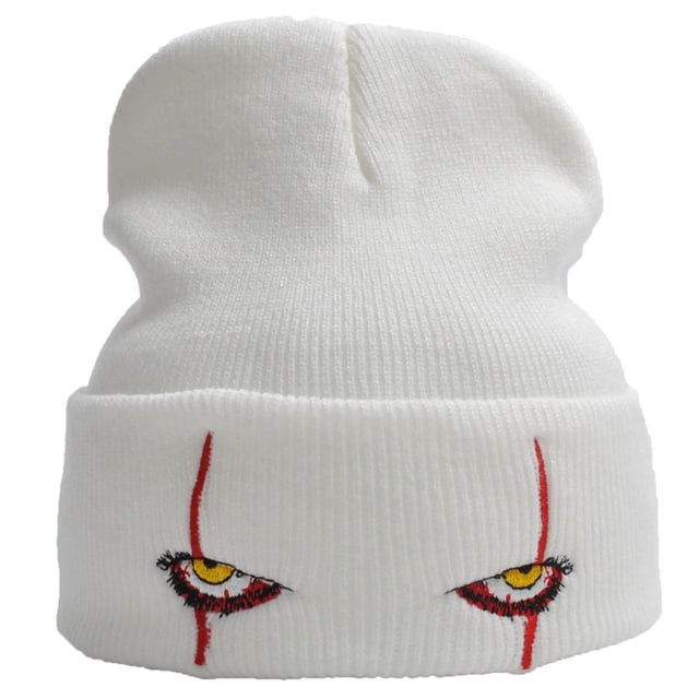 Gorro de punto Pennywise Scary Eyes Anime Winter Beanie