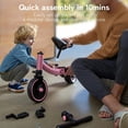 thumbnail image 5 of Triciclo 3 en 1 para Niños Multifuncional Bicicleta de Equilibrio con Pedales, 5 of 5