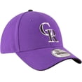 thumbnail image 3 of Gorra New Era MLB The League 9FORTY Colorado Rockies Púrpura, 3 of 5