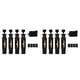 thumbnail image 1 of Kit de Válvula Desinfladora de Neumáticos con Parada Automática Ajustable (10-30 PSI) 8 Piezas Herramienta de Inflado de Neumáticos Atornillable para Vehículos Motocicletas, 1 of 5