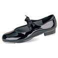 thumbnail image 2 of Danshuz Girl's Value Comfort Tap Shoes Black Synthetic 8.5 Child M, 2 of 3