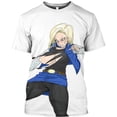 thumbnail image 1 of Camiseta Dragon Ball Android 18 , Goku-Anime Super Clásica, 1 of 4