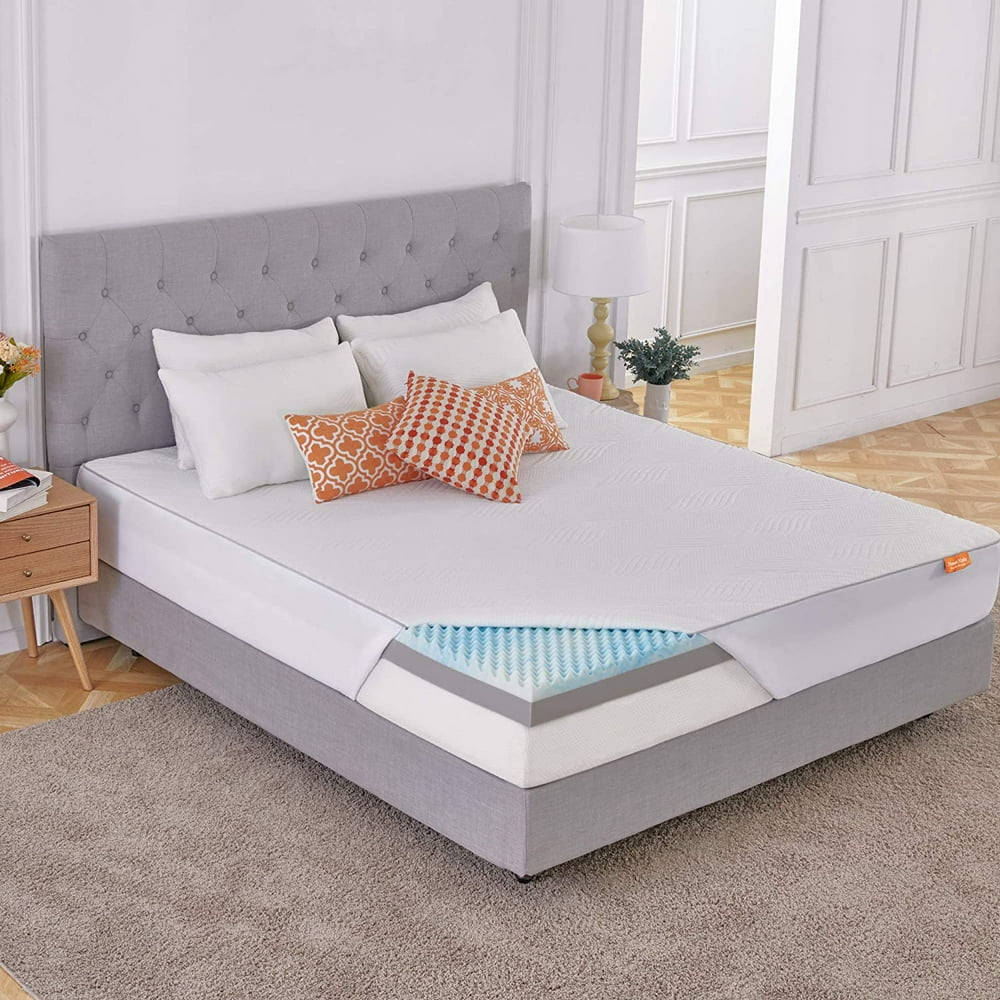 Sweetnight 3 Inch Queen Mattress TopperElegance