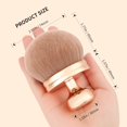 thumbnail image 4 of Brocha de maquillaje docolor extra grande para cuerpo autobronceadora, 7,4 cm, 4 of 9