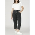 thumbnail image 3 of ELOQUII Women's Plus Size The Naomi Comfort Stretch Straight Leg Jean Crop, 3 of 3
