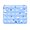 A005- Sky Blue, variant on Pet Cooling Gel Pad 11.8 x 15.7 Inch World Gray Summer Pressure Relief Cooling Mat for Small Pet Outdoor Indoor Use Single Pack