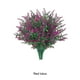 thumbnail image 4 of Bewildely Flores artificiales no tóxicas de 8 piezas para madres: bajo mantenimiento y decoración de fiesta de amplia aplicación Decoración Loto rojo, 4 of 6