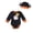 P12 Black, variant on Halloween Girls Boys Romper Pumpkin Print Long Sleeve Crew Neck Jumpsuit Casual Soft Autumn Baby Bodysuit Khaki Size 6-12 Months