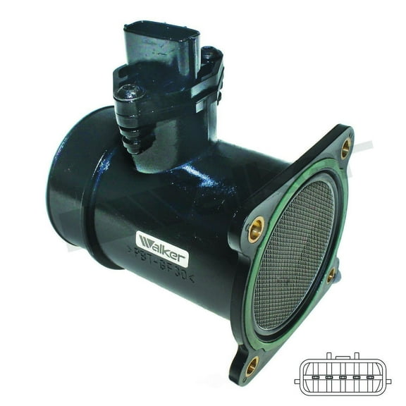 Mass Air Flow Sensor Assembly Fits select: 2000-2002 NISSAN SENTRA