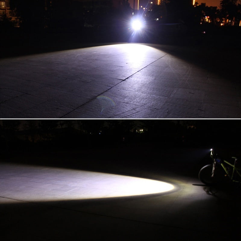 T6 LED MTB Rear/&Front Set 15000LM Bicycle Lights Bike Headlight USB Rechargeable