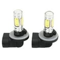 thumbnail image 4 of Luces Antinibla LED para Automóvil, 2x Camión para Automóvil 5 COB LED 7.5W 6500K LUCES ANTINIBLA BLANCAS BARMBILLAS DRL H27W / 2 881, 4 of 8