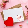 thumbnail image 4 of 200pcs Happy Valentine's Day Stickers,2x3 Inch Valentine's Day Gift Tags for Envelope Seal,Weeding,Party Decorations, 4 of 5