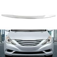 thumbnail image 5 of PIT66 Front Upper Hood Moulding Trim Fit for Hyundai Sonata 2011-2013 Chrome, 5 of 11