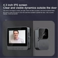 thumbnail image 3 of Cámara de videos Inalámbrico de videos, Pantalla de 4.3 Pulgadas de Videos Inalámbricos configuración fácil Respuesta rápida para el Hogar Interior, 3 of 7