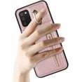 thumbnail image 4 of Samsung Galaxy A03S Case with Card Holder for Women, Samsung Galaxy A03S Phone Case Wallet with Credit Card with Ring Kickstand Zipper Slim Stand Case - Rose Gold, 4 of 14