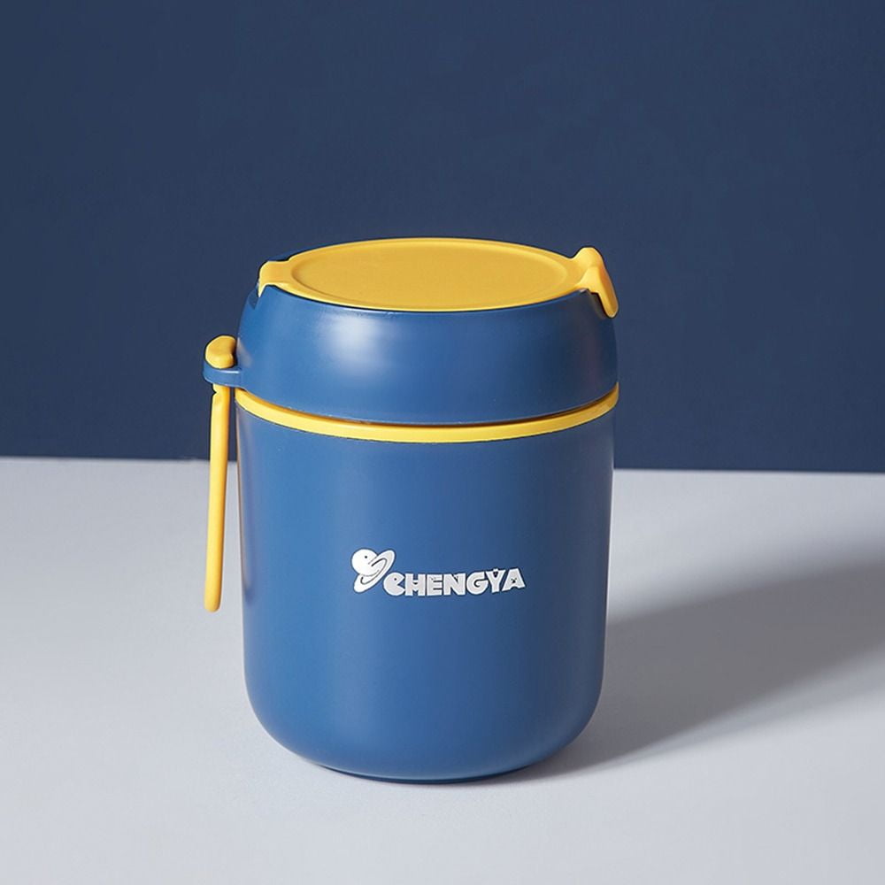 480ML Portable With Lid 304 Stainless Steel Lunch Mug Double Wall