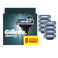 thumbnail image 1 of Gillette Mach3 - Cuchillas de afeitar para hombre, N/A, 8 unidades, 1 of 9