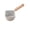B002- White, variant on Small Cooking Pot, Non Stick Pan Set, Oil Pan for Oil Change, 3.5X4 In, Deep Sides, Draining Spout, Home Cooking, Black Speckled, 1 Pc