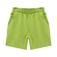 thumbnail image 2 of Toddler Kids Girl Shorts Casual Athletic Casual Shorts Loose Fit Elastic Waistband for Sports Outdoor Activities Girls Bottoms Trousers 5-6T, 2 of 4