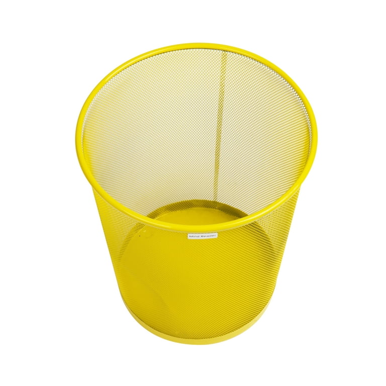  OFFSCH Portable Trash Can Cleaning Buckets for Household Use  Retro Trash Can Square Trash Can Decorative Trash Can Basketball Trash Can  Yellow Trash Can Plastic Rattan Wastebasket Office : Industrial 