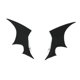 thumbnail image 2 of Pinzas para el pelo de murciélago, diadema, accesorios para el pelo de murciélago, disfraces de Halloween, diadema de murciélago para Negro, 2 of 9