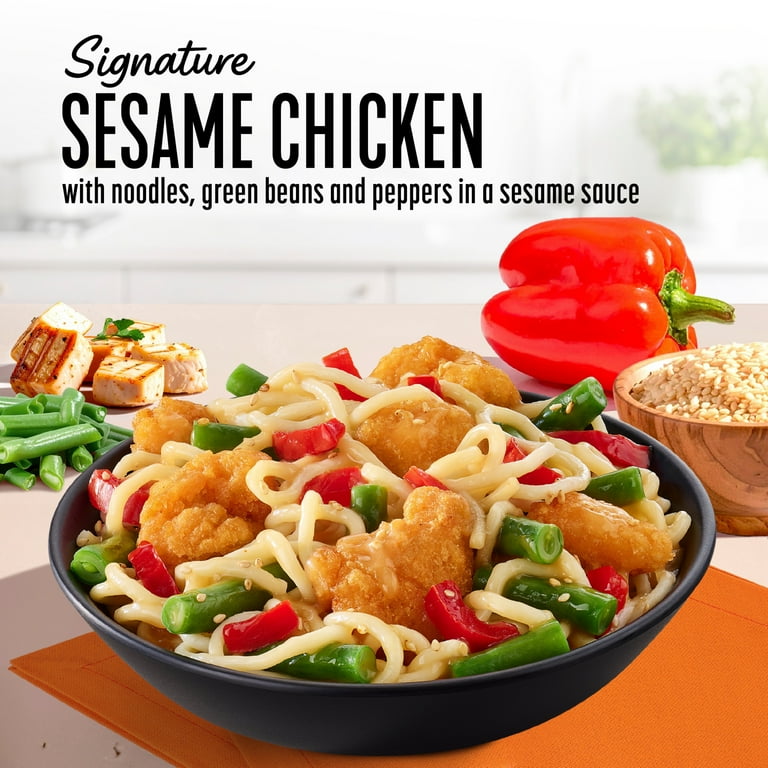 Lean Cuisine Single Serve Sesame Chicken TV Dinner with Pasta