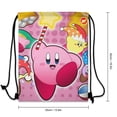 thumbnail image 7 of Kirby Drawstring Backpack Sports Gym Sackpack Water Resistant String Bag for Women Men, 7 of 7