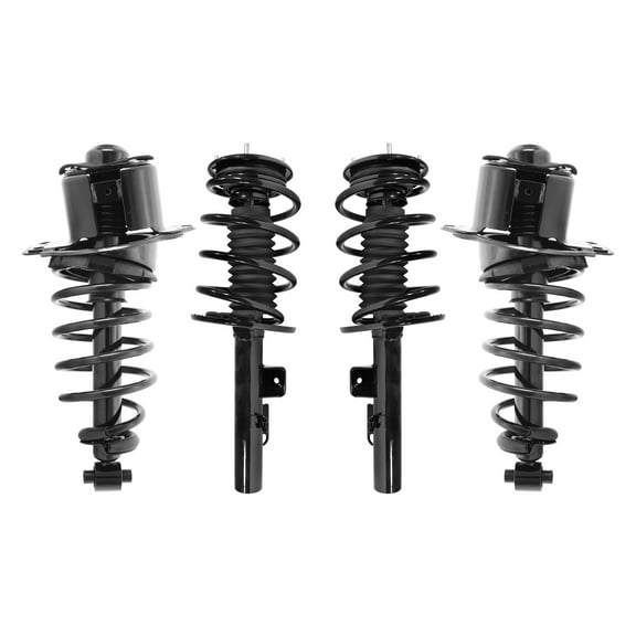 Unity Automotive Front & Rear Complete Strut Assembly Kit Fits 2008-2009 Ford Taurus, 4-11543-15041-001
