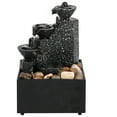 thumbnail image 2 of HLONK Fontaine de Table en ABS pour Intérieur et Extérieur, 2 of 11