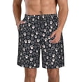 thumbnail image 1 of Fotbe Dog Paw Trajes de Baño Estampados para Hombre, Shorts de Verano de Secado Rápido, Ropa de Playa, Bañadores-XX-Large, 1 of 6