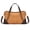 Brown, variant on Wrangler Women's Suede Leather Satchel Handbag, Western Style Top-Handle Shoulder Crossbody Bag with Detachable Strap, Coffee