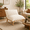 Beige, variant on MOONMISS Oversized Cloud Lounge Accent Chair, Comfy Reading Chair for Living Room,Green