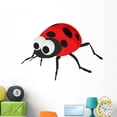 thumbnail image 1 of Lady Bug Wall Mural by Wallmonkeys Peel and Stick Graphic (48 in W x 34 in H) WM159386, 1 of 4