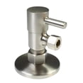 thumbnail image 1 of Westbrass D105QR-07 Rond 0,25 Angle de Braquage Stop&44; Nickel Satiné, 1 of 1