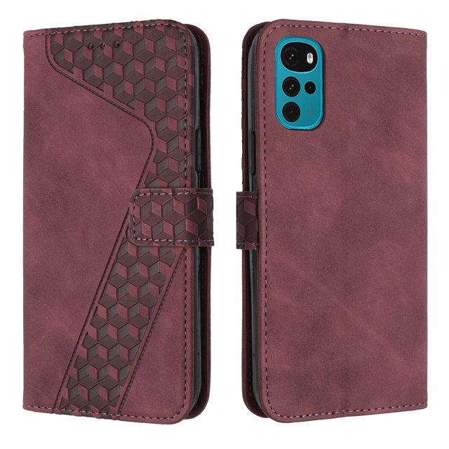 Compatible with Motorola Moto G22 Case Wallet Design with Card Slots Magnetic Closure Cover