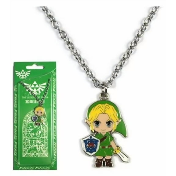 Zelda Link Character Pendant Necklace