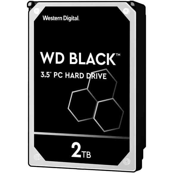 Disco Duro Interno Western Digital 2TB 7200rpm 64MB Black