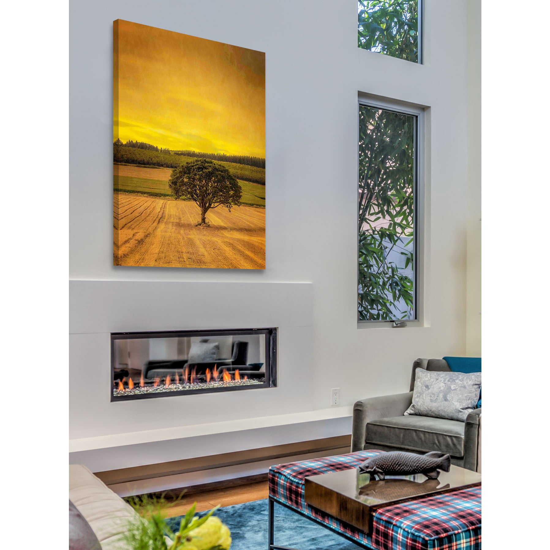 Marmont Hill "Country Meadows" Painting Print on Canvas