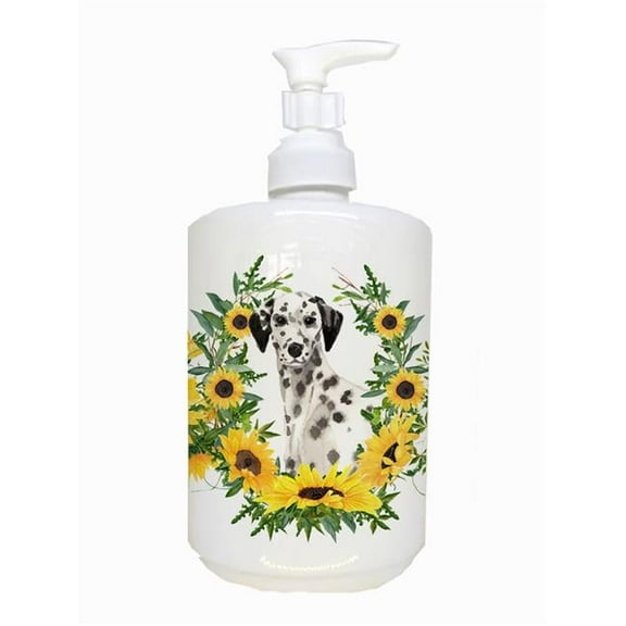 Dalmatian Ceramic Soap Dispenser